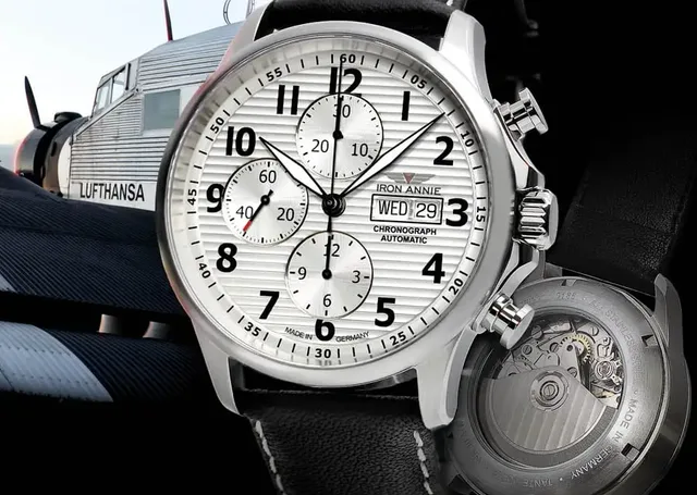 Iron Annie: Wellblech Chronograph