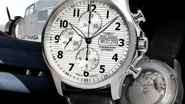 Iron Annie: Wellblech Chronograph