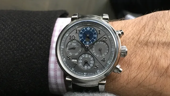 Platz 10 der beliebtesten ewigen Kalender Januar bis Juni 2019: IWC Da Vinci Ewiger Kalender