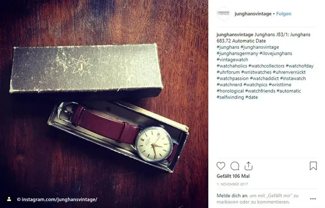 Junghans: J98/1 Junghans 698.72