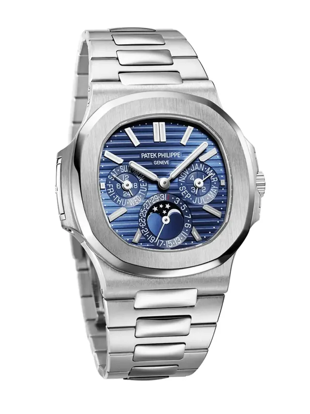 Platz 8 der beliebtesten ewigen Kalender Januar bis Juni 2019: Patek Philippe Nautilus Ewiger Kalender