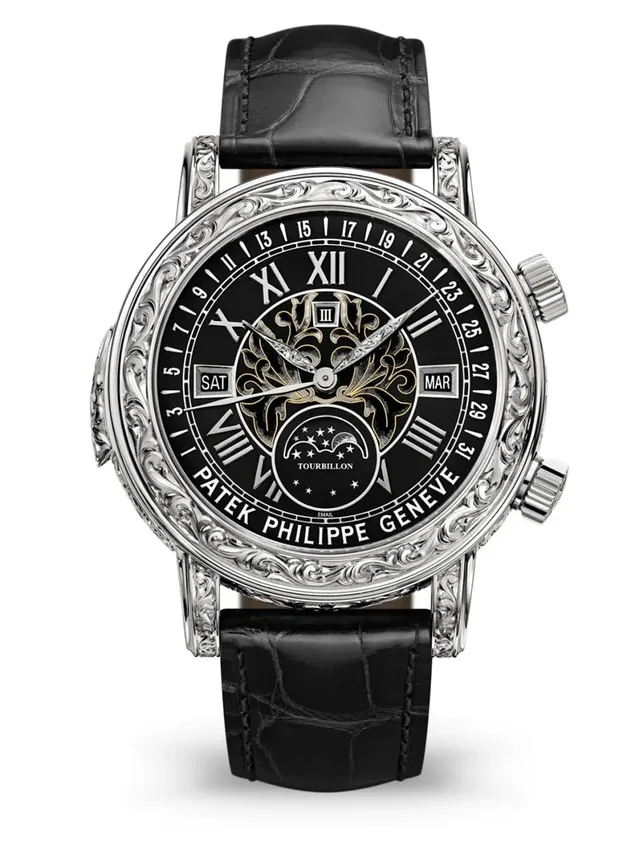 Platz 2 der beliebtesten ewigen Kalender Januar bis Juni 2019: Patek Philippe Sky Moon Tourbillon