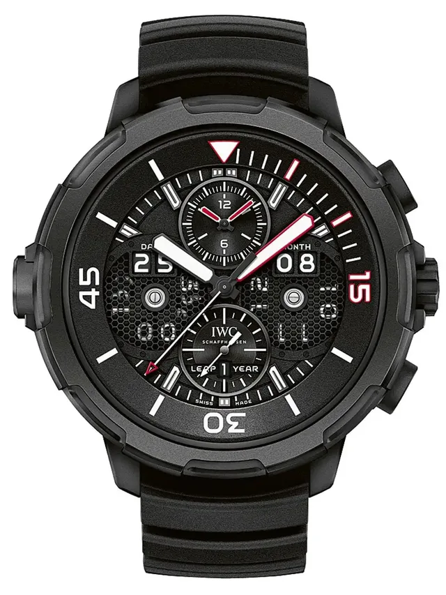 IWC: Aquatimer Perpetual Calendar Digital Date-Month Edition "50 Years Aquatimer"