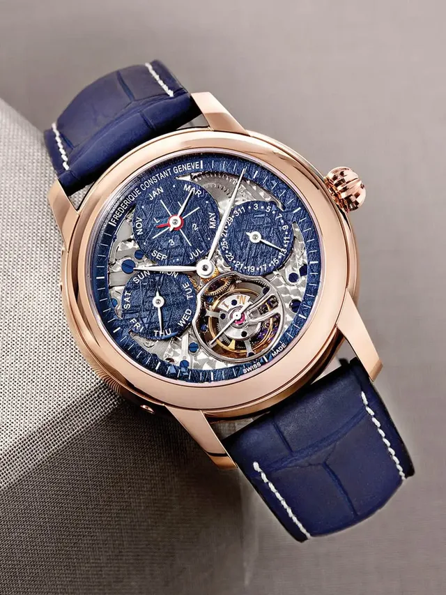 Frederique Constant: Meteorite Tourbillon Perpetual Calendar Manufacture Only Watch 2019