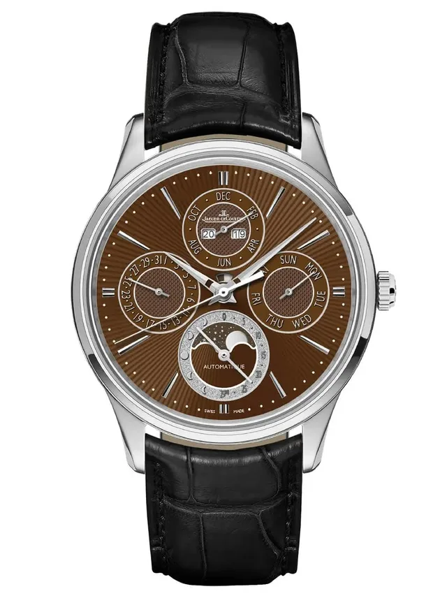 Jaeger-LeCoultre: Master UItra Thin Perpetual Enamel Chestnut Only Watch 2019