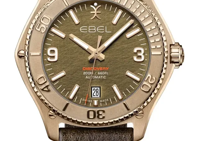 Ebel: Discovery Bronze mit braunem Zifferblatt