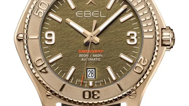 Ebel: Discovery Bronze mit braunem Zifferblatt
