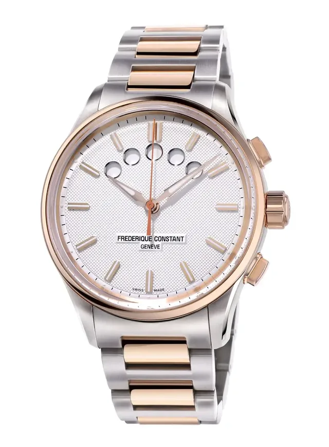 Frederique Constant: Yacht Timer Regatta Countdown in Bicolor