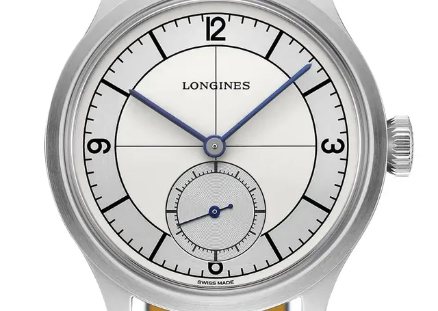 Longines: Heritage Classic mit blauem Lederband