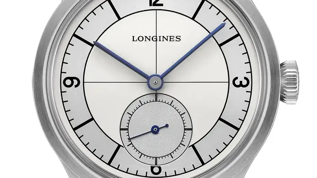 Longines: Heritage Classic mit blauem Lederband