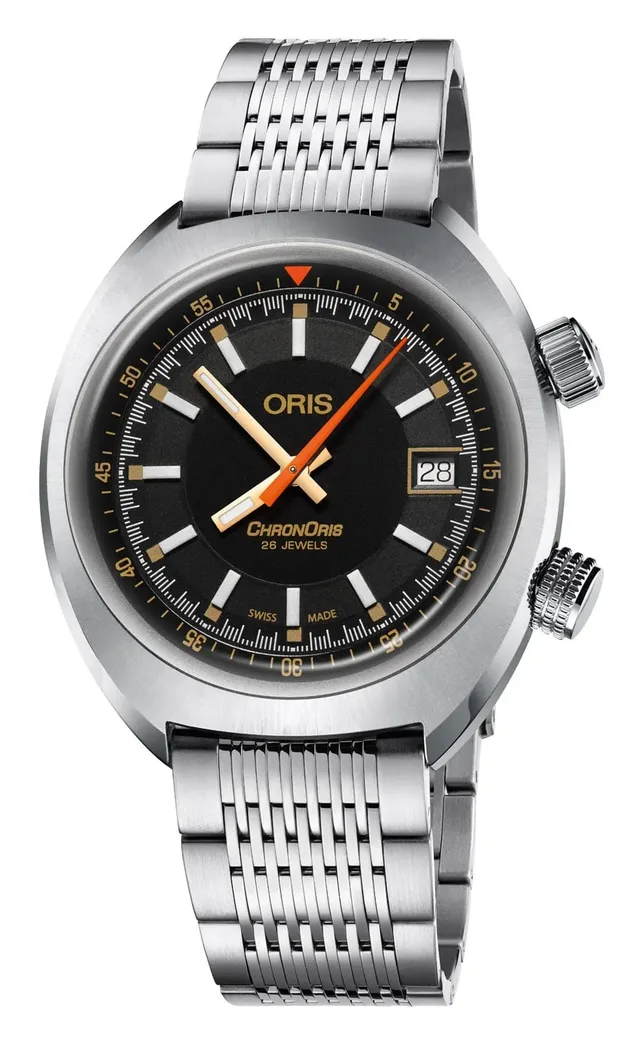 Oris: Chronoris Movember Edition mit Stahlband