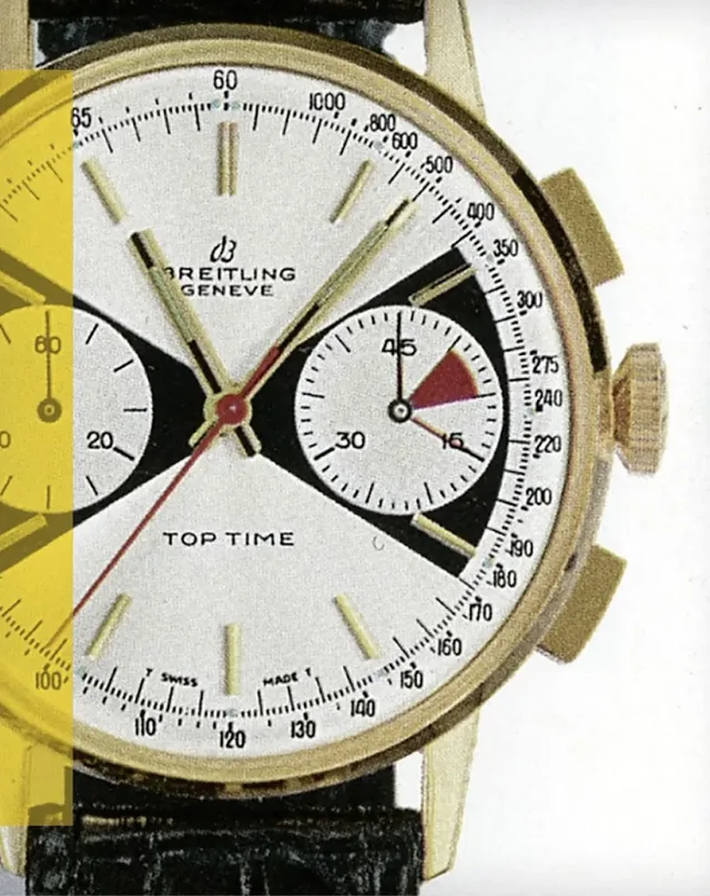 Original Breitling Top Time Referenz 2003 aus den 1960er-Jahren