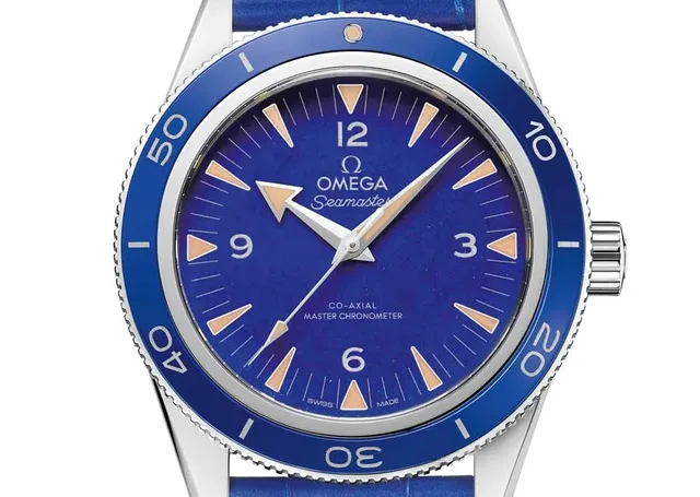 Omega: Seamaster 300 Lapislazuli