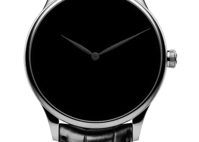 H. Moser & Cie.: Venturer Vantablack Black Hands in Weißgold, 39 Millimeter