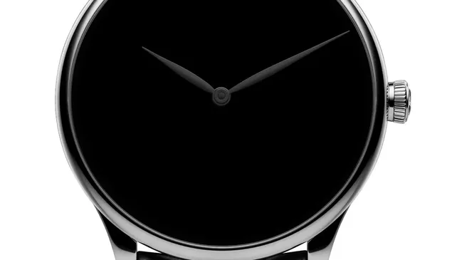 H. Moser & Cie.: Venturer Vantablack Black Hands in Weißgold, 39 Millimeter