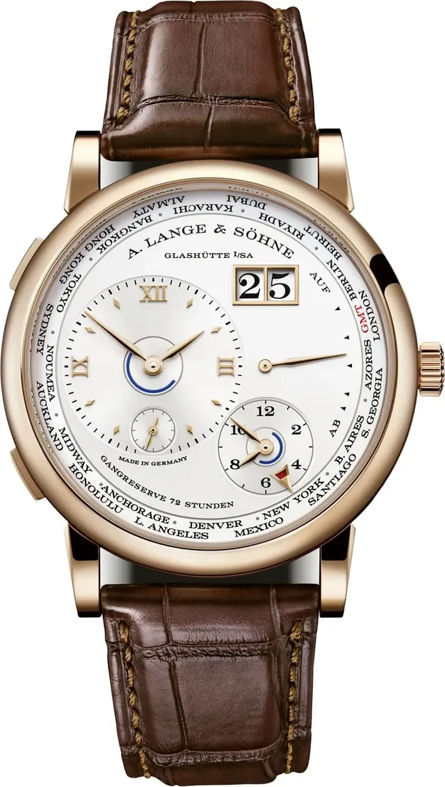 A. Lange & Söhne: Lange 1 Zeitzone in Rotgold