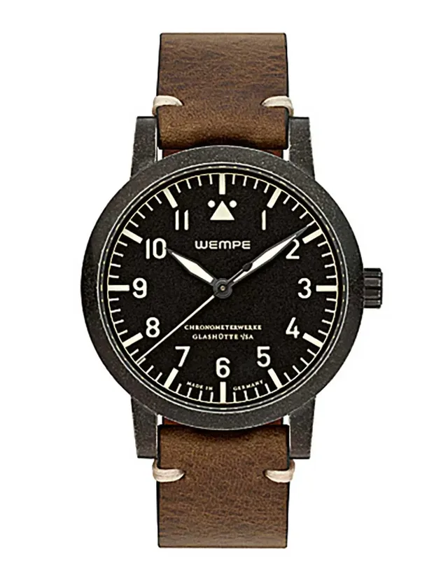 Wempe Glashütte: Chronometerwerke CW4 Fliegeruhr