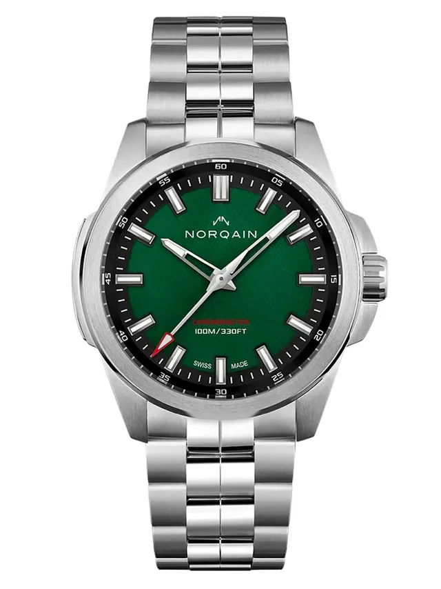 Norqain: Independence 20 Scratched Green Dial