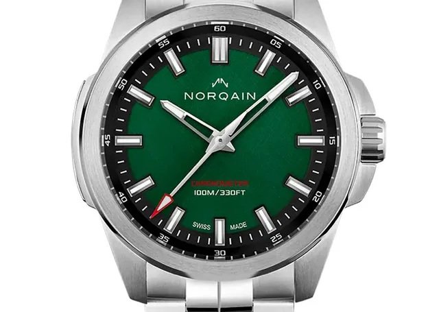 Norqain: Independence 20 Scratched Green Dial