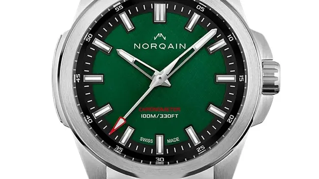Norqain: Independence 20 Scratched Green Dial