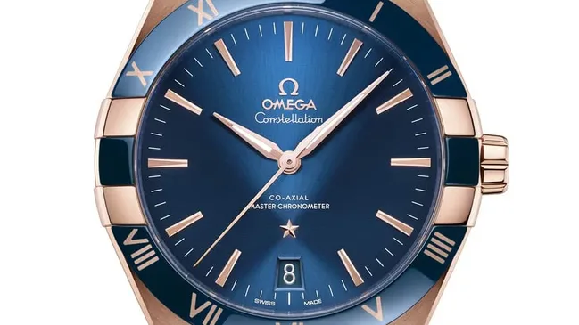 Omega: Constellation Gents 41mm Sedna-Gold