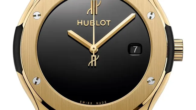 Hublot: Classic Fusion 40 years anniversary in Gelbgold