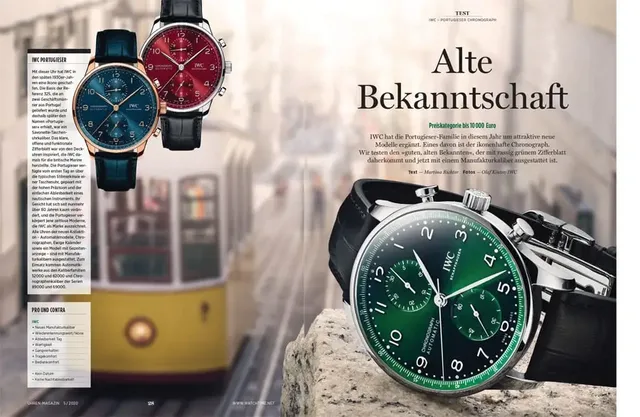 UHREN-MAGAZIN Heft 5.2020: Test IWC Portugieser Chronograph