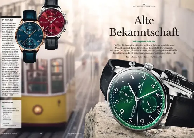 UHREN-MAGAZIN Heft 5.2020: Test IWC Portugieser Chronograph
