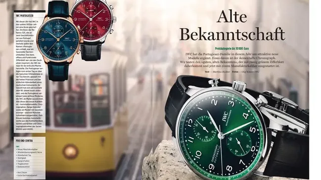 UHREN-MAGAZIN Heft 5.2020: Test IWC Portugieser Chronograph