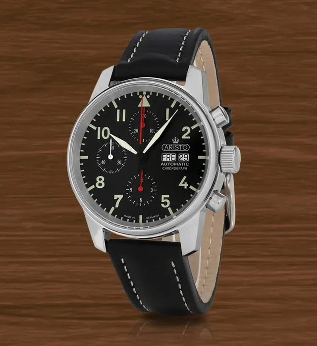 Aristo: Chronograph mit Sellita SW500