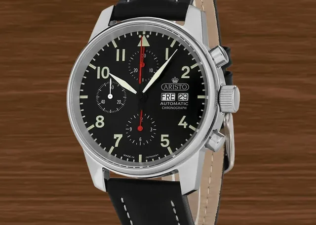 Aristo: Chronograph mit Sellita SW500