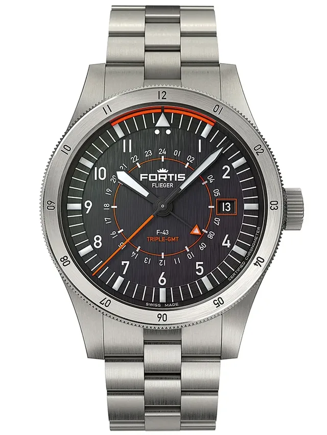 Fortis: F43 Triple GMT