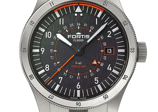 Fortis: F43 Triple GMT