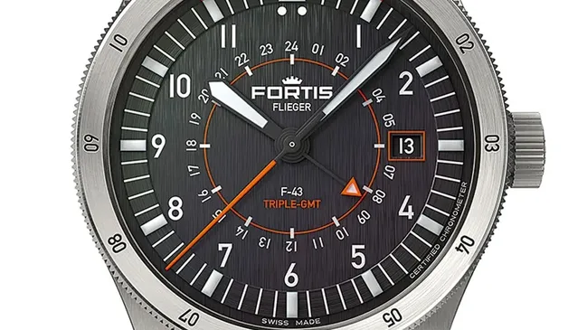 Fortis: F43 Triple GMT