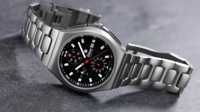 Tutima: M2 Coastline Chronograph mit Edelstahlband