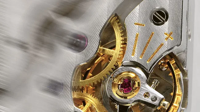 Regulierung einer Uhr