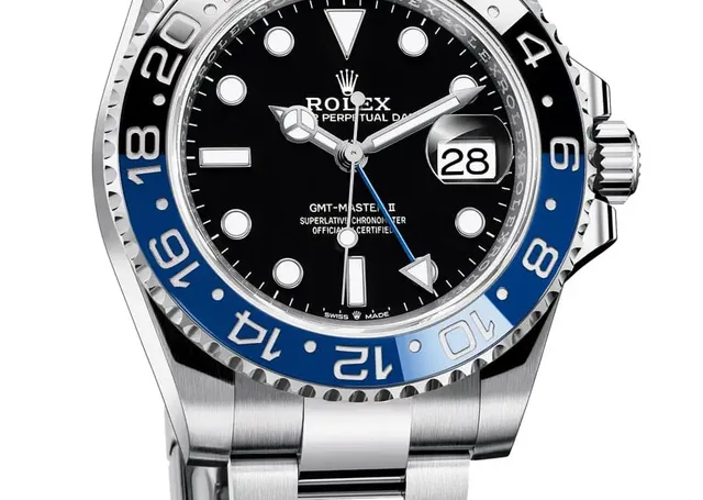 Neu in 2021: Die Rolex Oyster Perpetual GMT-Master II in Edelstahl (Batman und Pepsi) gibt es jetzt mit Oyster-Band