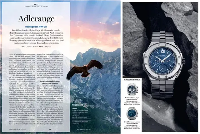 UHREN-MAGAZIN Heft 2/2021: Test Chopard