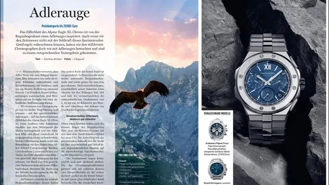 UHREN-MAGAZIN Heft 2/2021: Test Chopard