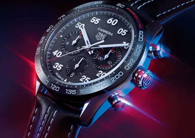 TAG Heuer: Carrera Porsche Chronograph Special Edition 44 mm Calibre Heuer 02 Automatik