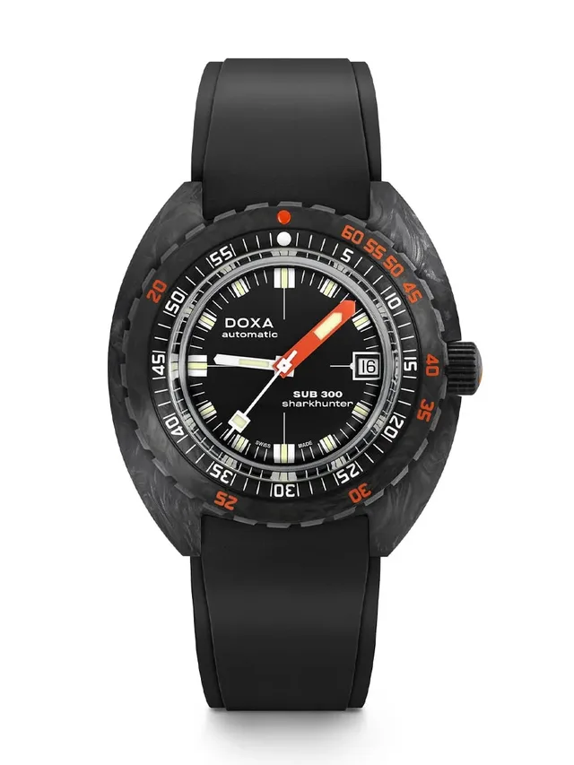 Doxa Sub 300 Carbon COSC Sharkhunter Black