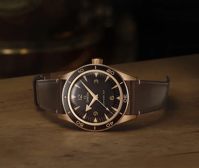 Omega: Seamaster 300 Bronze Gold
