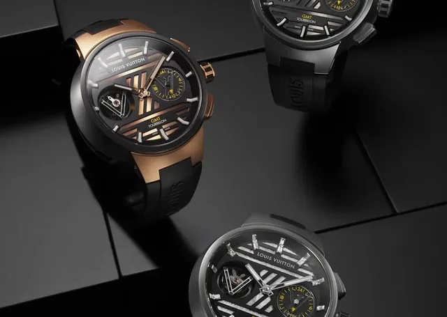 Louis Vuitton: Tambour Curve GMT Flying Tourbillon