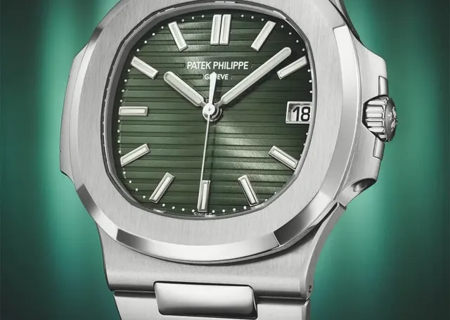 Olivgrüne Abschiedsversion der Nautilus: Ref. 5711/1A-014