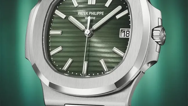 Olivgrüne Abschiedsversion der Nautilus: Ref. 5711/1A-014