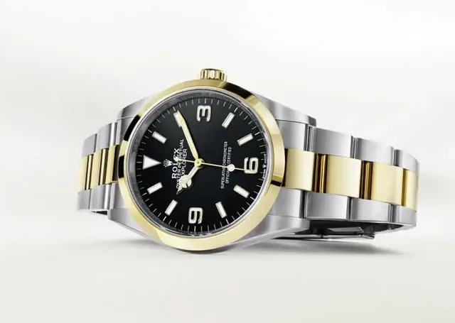 Rolex: die Explorer von 2021 aus Edelstahl und Gelbgold