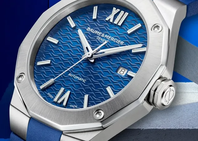 Baume & Mercier: Riviera Baumatic 10619 - Automatikuhr, Datumsanzeige, 42 Millimeter