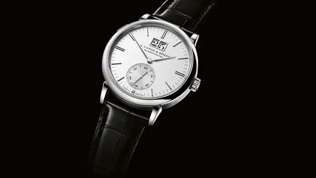 A. Lange & Söhne: Saxonia Großdatum