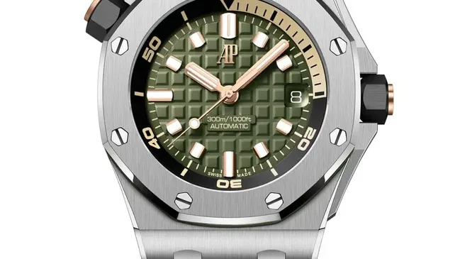 Die neue Audemars Piguet Royal Oak Offshore Diver in Grün