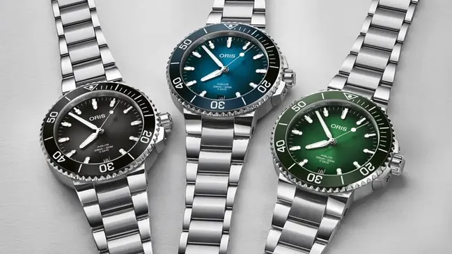 Die neuen Modelle der Oris Aquis Date Calibre 400 41,5 Millimeter